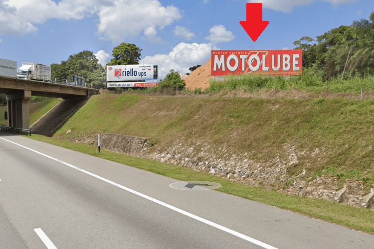 1 Sided Free Standing Billboard at KM93.3 Yong Peng, Johor