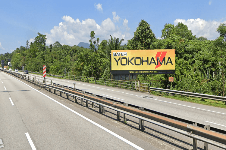 1 Sided Free Standing Billboard at KM329.2 from Slim River/ Bidor to Tapah Interchange/Gopeng/Ipoh, Perak