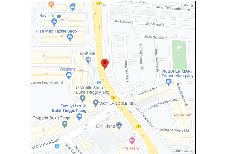1 Sided Free Standing Billboard at Jalan Langat (Jalan Serunai & Lebuh Batu Nilam Interchange), Selangor