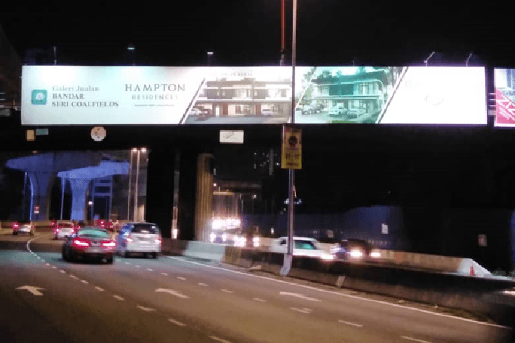 1 Sided Overhead Bridge Billboard at Bandar Sri Damansara Interchange, Bandar Sri Damansara, Selangor (near Decathlon)