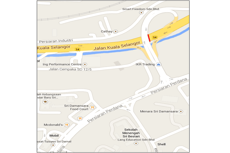 1 Sided Overhead Bridge Billboard at Bandar Sri Damansara Interchange, Bandar Sri Damansara, Selangor (near Decathlon)
