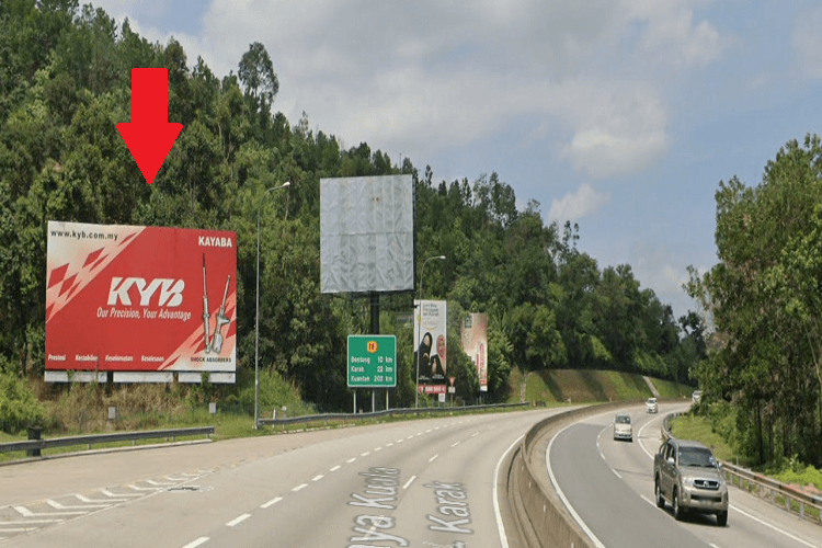 1 Sided Spectacular Billboard at ECE Highway KM58.20, Bentong, Pahang (next to Petronas)