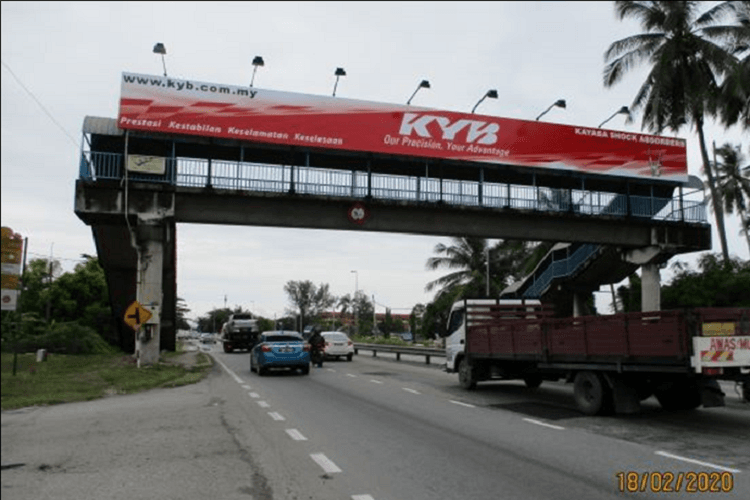 1 Sided Overhead Bridge Billboard at Jalan Klang Banting (B), Telok Panglima Garang, Selangor (near Renesas factory) (B)
