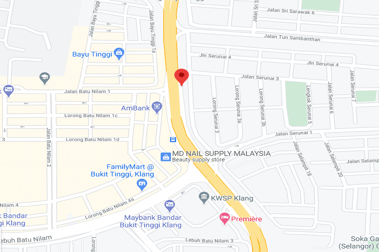 1 Sided Unipole Billboard at Jalan Langat, Jalan Serunai and Lebuh Batu Nilam Interchange, Selangor