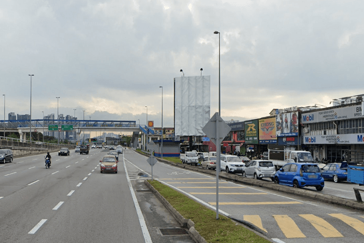 1 Sided Minipole Billboard at Jalan PJS 1/26 (next to TNB Subtation), Petaling Jaya, Selangor
