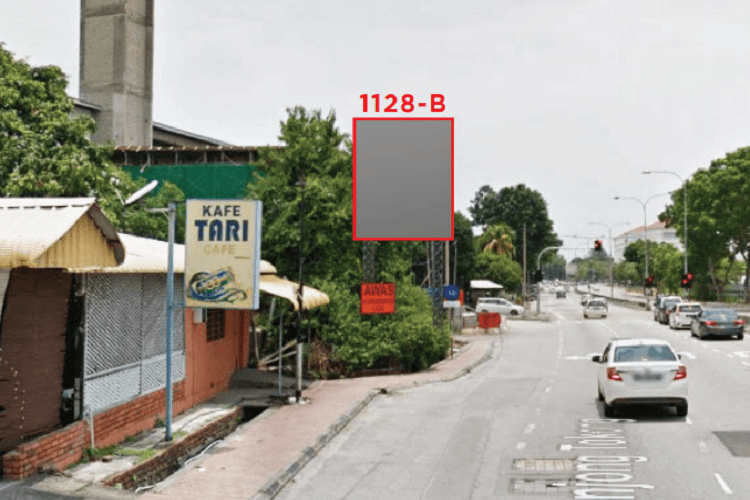 1 Sided Minipole Billboard at Tanjong Tokong, Jalan Tanjong Tokong, Penang (B)