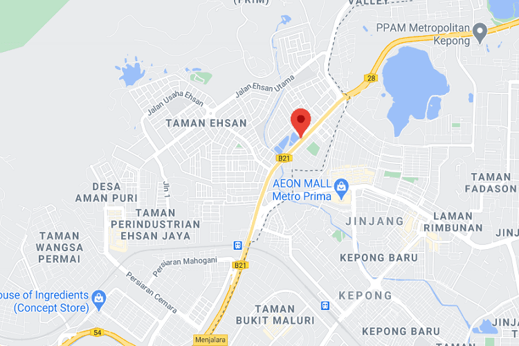 2 Sided Unipole Billboard at MRR2 Highway - Kepong, Kuala Lumpur