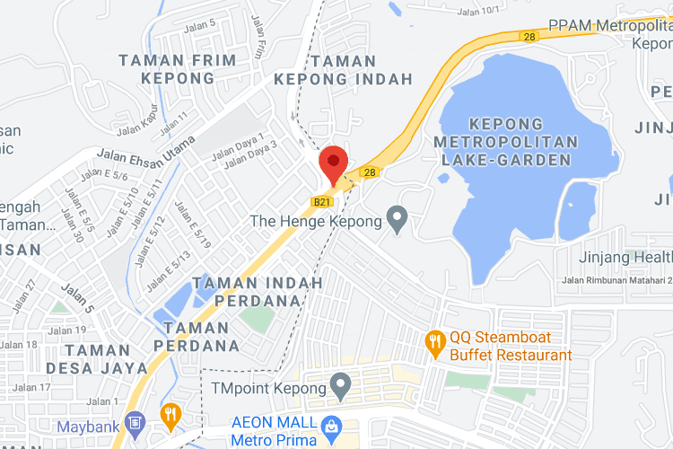 1 Sided Overhead Bridge Billboard at Kepong out to MRR2 (C), Kuala Lumpur