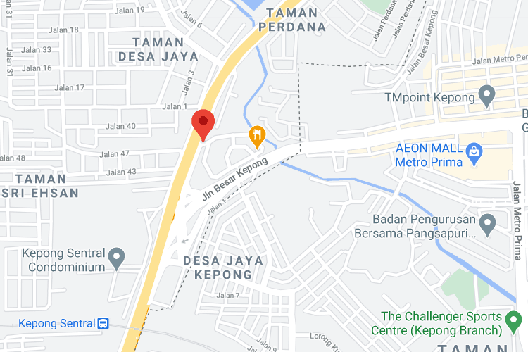 1 Panel Free Standing Billboard at Selayang Kepong Highway, Kuala Lumpur (inner road)