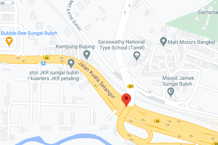 1 Sided Overhead Bridge Billboard at Jalan Kuala Selangor (AA), Petaling Jaya, Selangor (near KTM Sungai Buloh)