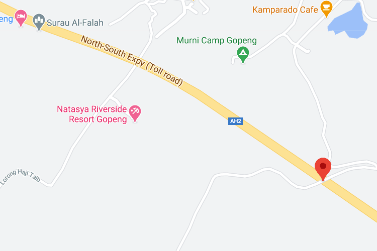 2 Sided Horizontal Overhead Bridge Billboard at NSE Highway KM299.95, Gopeng, Perak