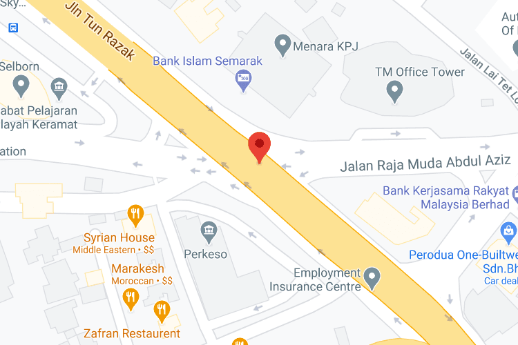 2 Sided Overhead Bridge Billboard at Jalan Tun Razak, Kuala Lumpur (near Menara KPJ)