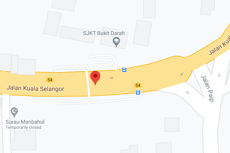 1 Sided Overhead Bridge Billboard at Jalan Kuala Selangor, Shah Alam, Selangor