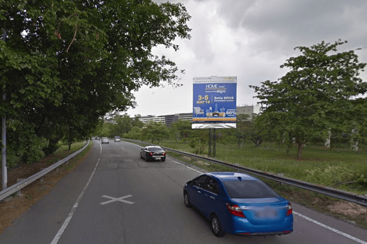 1 Sided Minipole Billboard at Jalan Susur (A), Bayan Lepas, Penang