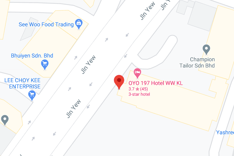 1 Sided Wall-Banner Billboard at Jalan Yew, Hotel Wenworth, Kuala Lumpur