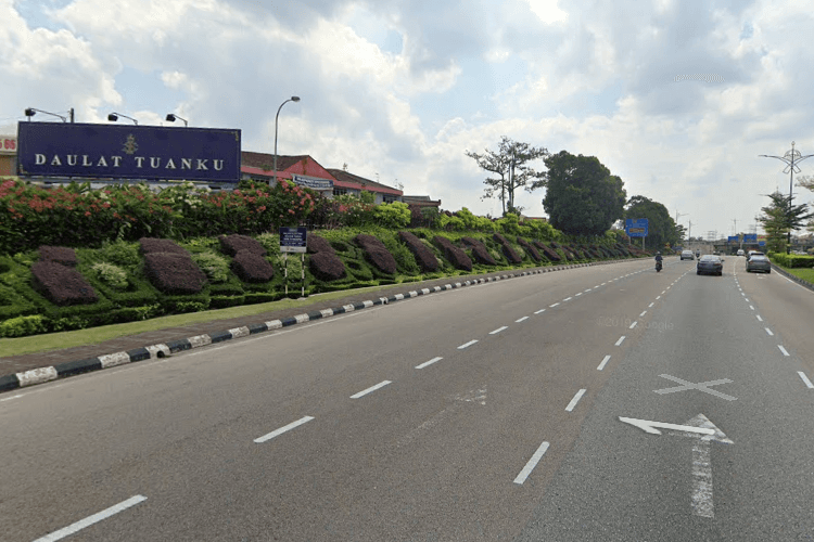 1 Sided Free Standing Billboard at Jalan Skudai, Johor