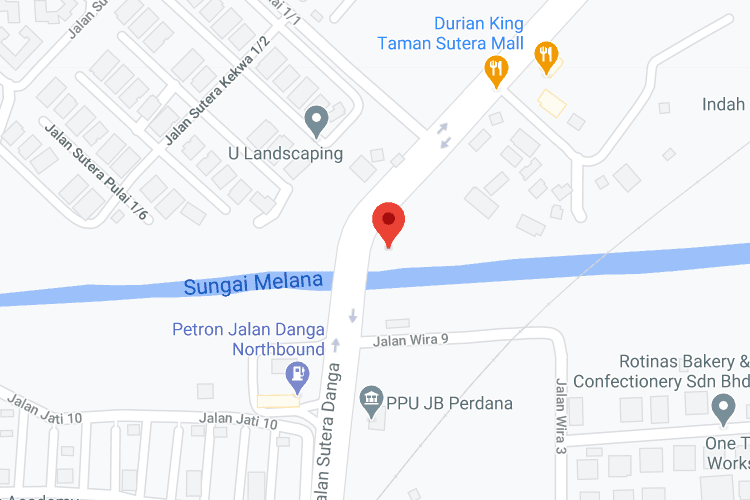 1 Sided Free Standing Billboard at Jalan Sutera Danga, Melaka