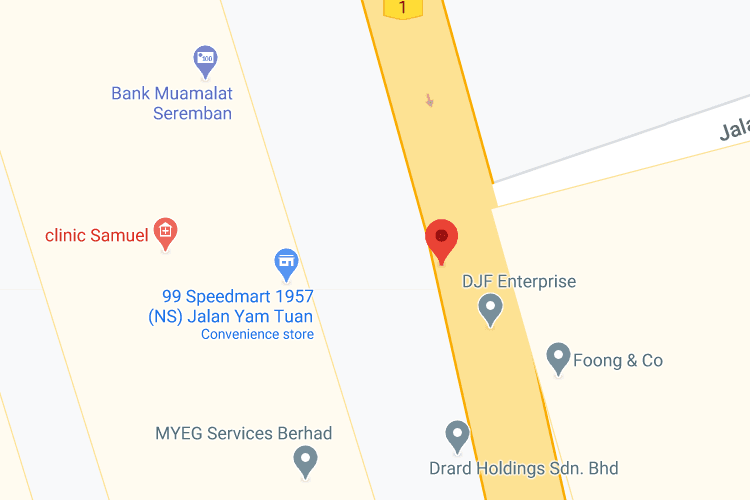 1 Sided Wall-Banner Billboard at Jalan Yam Tuan, Seremban, Negeri Sembilan