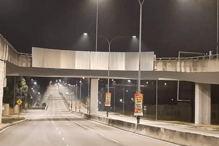 2 Sided Overhead Bridge Billboard at Lebuhraya Bukit Jalil, Kuala Lumpur