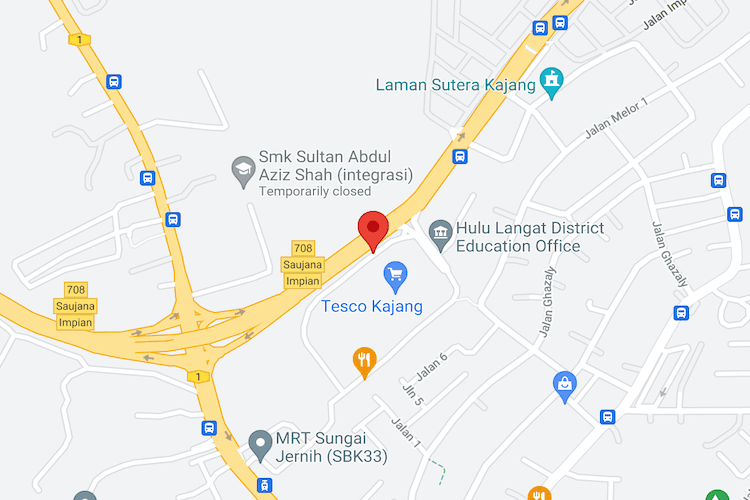 1 Sided Minipole Billboard at Persiaran Saujana Impian, Kajang, Selangor (Infront Lotus's Kajang)