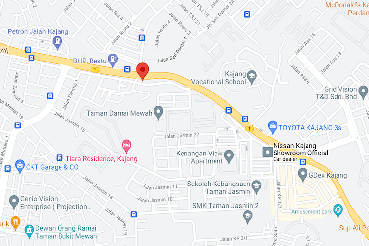 1 Sided Minipole Billboard at Jalan Semenyih / Kajang, Kajang, Selangor (B)