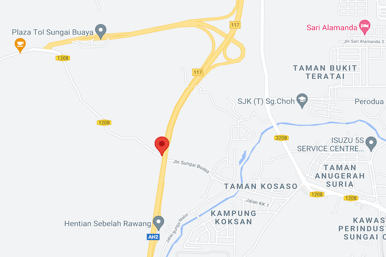 2 Sided Vertical Unipole Billboard at North-South Expressway KM433, Rawang, Selangor (near Sungai Buaya interchange)