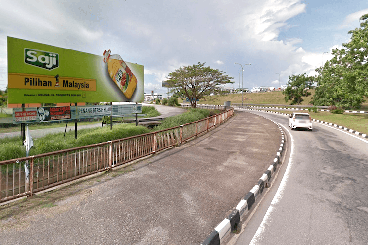 1 Sided Free Standing Billboard at Butterworth / Kulim Expressway / North-South Expressway, Seberang Jaya, Penang