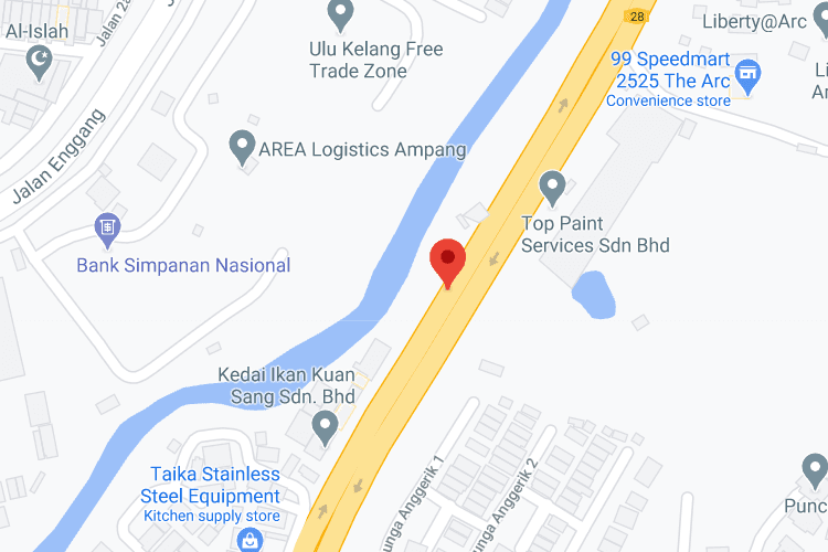 2 Sided Unipole Billboard at MRR2 (KM25.0), Kuala Lumpur