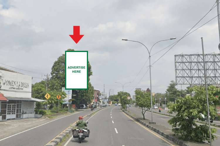 1 Panel Vertical Static Billboard at Jl. Padjajaran, Yogyakarta, Daerah Istimewa Yogyakarta 