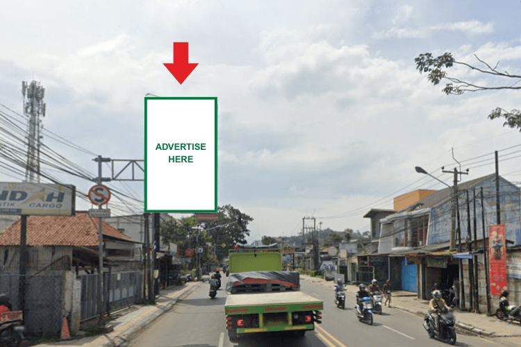 1 Panel Vertical Static Billboard at Jl. Raya Padalarang, Bandung, Jawa Barat  (To Rancabali)