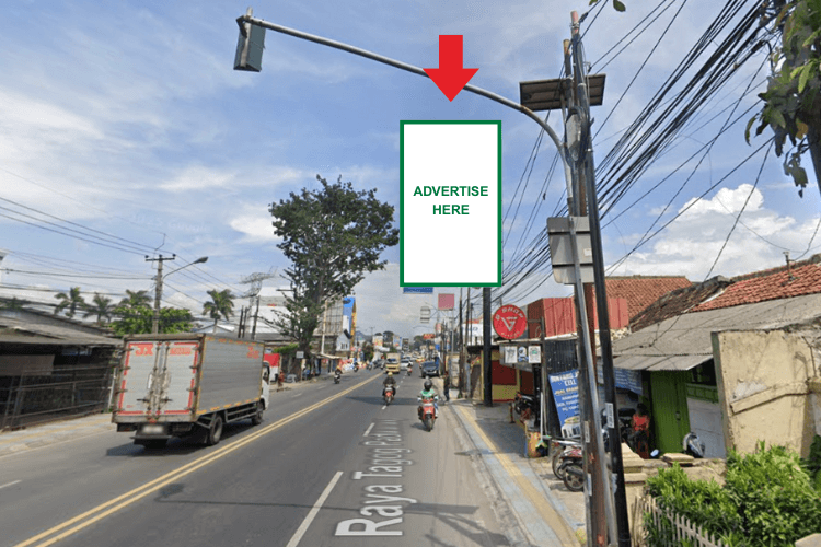 1 Panel Vertical Static Billboard at Jl. Raya Padalarang, Bandung, Jawa Barat  (To. Jl. Raya Padalarang)
