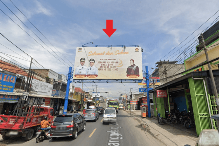 1 Panel Horizontal Bando Billboard at Jl. Raya Tagog, Padalarang, Bandung Barat, Jawa Barat  (To Cimahi A)