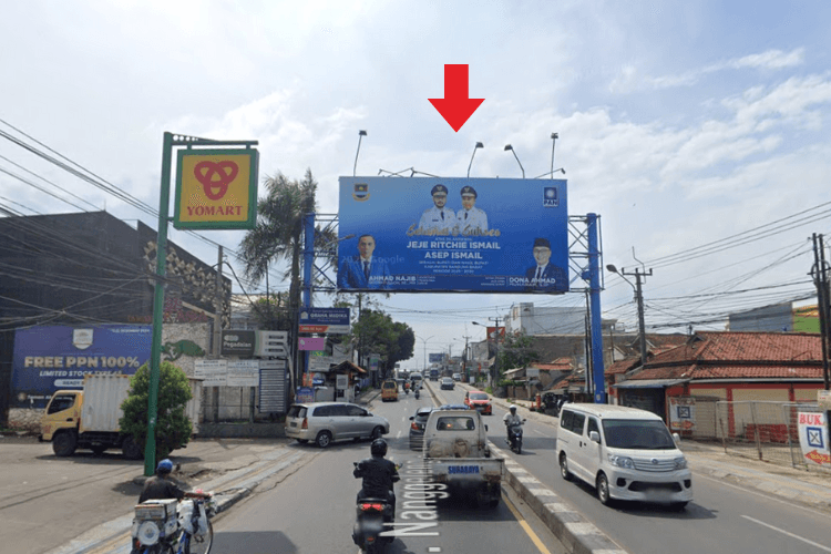 1 Panel Horizontal Bando Billboard at Jl. Raya Tagog, Padalarang, Bandung Barat, Jawa Barat  (To Padalarang B)
