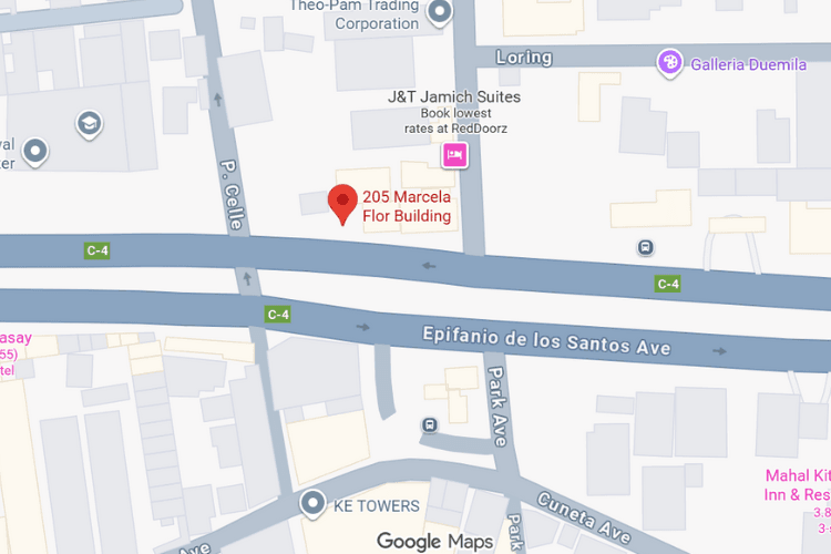 Map - Rooftop Billboard at EDSA Pasay Park Ave. North Bound, Pasay, Metro Manila (Near Metropoint Mall and STI Pasay)