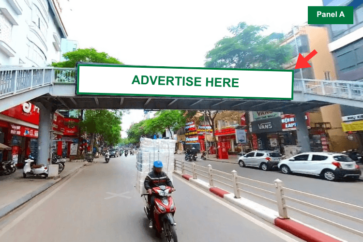 2 bảng quảng cáo hộp đèn tại 85 Thái Hà, Phường Ô Chợ Dừa, Hà Nội