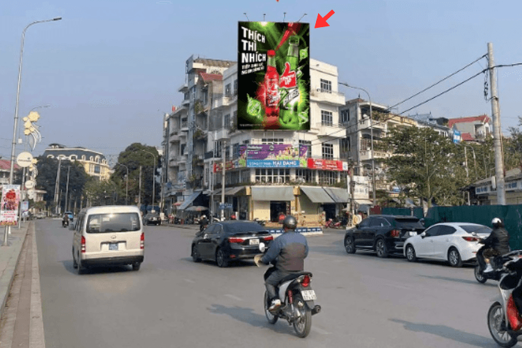 1 Panel Horizontal Wallscape Billboard at 2 17/10 Street, Dong Kinh Ward, Lang Son