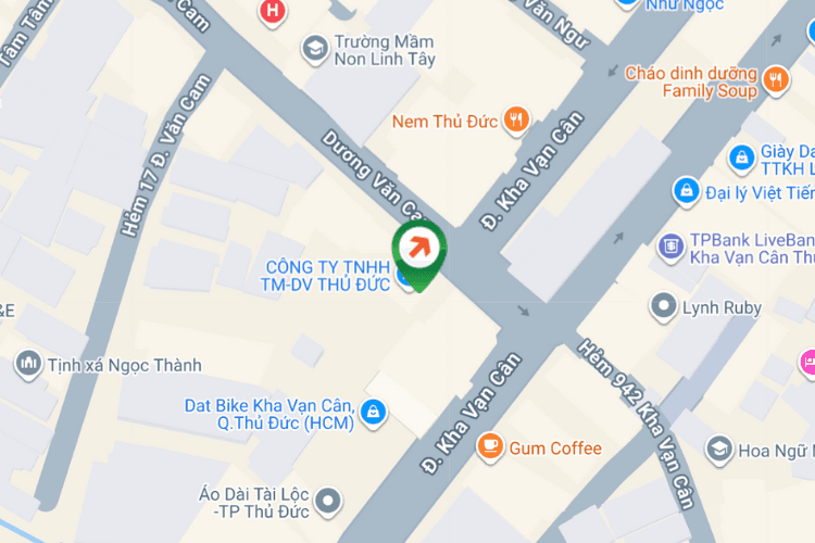 Map -  Horizontal Wallscape Billboard at 695 Kha Van Can, Hiep Binh Ward, Ho Chi Minh City