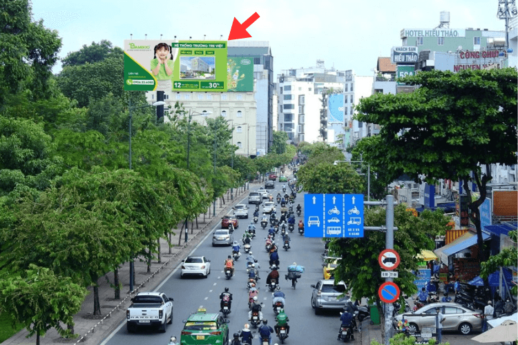 1 Bảng quảng cáo ốp tường tại số 144 Bạch Đằng, Phường Tân Sơn Hòa, TP. Hồ Chí Minh
