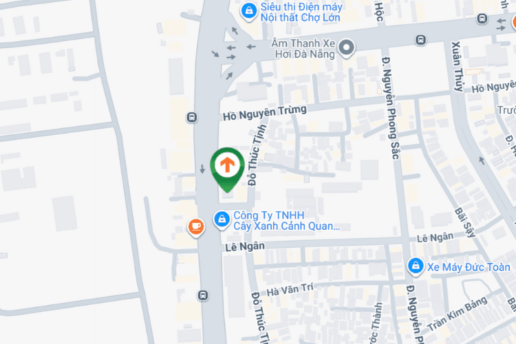 Map - Horizontal Wall-mounted Pano Billboard at 571 Nguyen Huu Tho, Cam Le Ward, Da Nang City