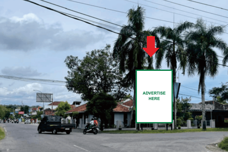 1 Panel Vertical Static Billboard at Jl. Kawijo, Pengasih, Kulon Progo, Daerah Istimewa Yogyakarta 