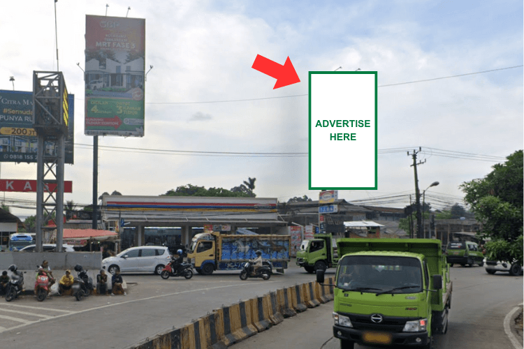 1 Panel Vertical Static Billboard at Jl. Raya Serang. Balaraja, Balaraja, Kabupaten Tangerang, Banten (in front of Indomaret)
