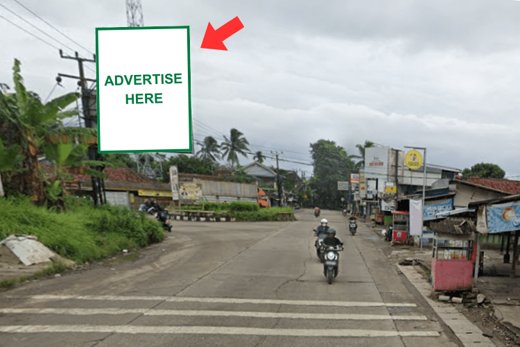 1 Sided Vertical Static Billboard at Jl. Raya Kutruk, Kutruk, Jambe, Kabupaten Tangerang, Banten (Bunderan Tigaraksa Malangnengah, side B)