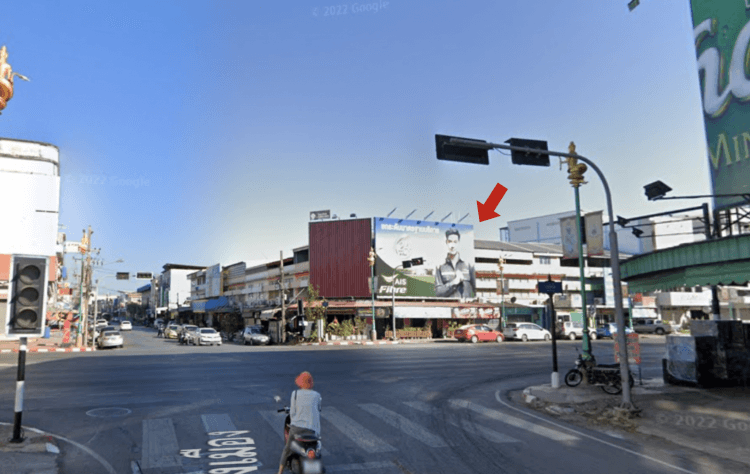 1 Panel Static Billboard at Bumroongmueng Road - Nittayo Road, Nakhon Phanom