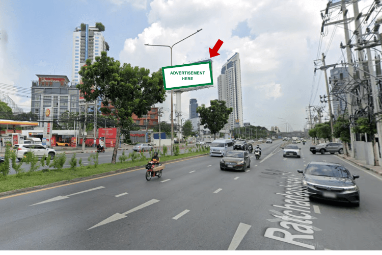 1 Panel Static Billboard at Ratchayothin, Bangkok