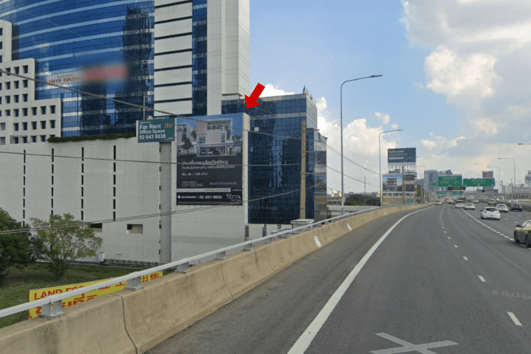 1 Panel Vertical Static Billboard at KPN Tower, Bangkok