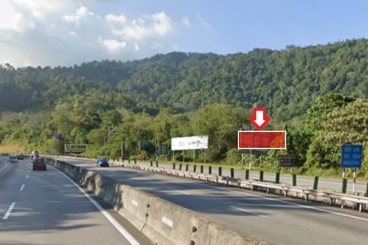 1 Sided Free Standing Billboard at NSE Highway KM 232.2, Padang Rengas, Perak