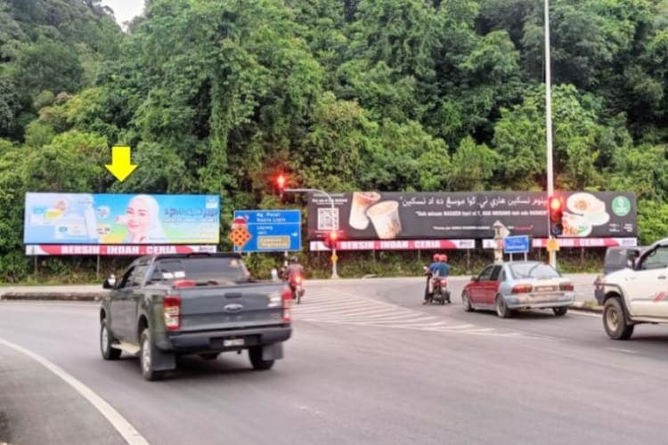 1 Panel Free Standing Billboard at Jalan Bandar Baru / Jalan Jelawang - Gua Musang, Gua Musang, Kelantan (near Marrybrown)