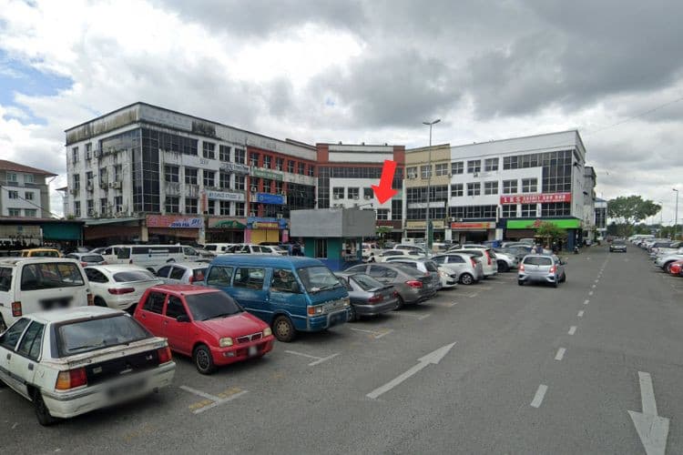 4 Panel Parking Booth Billboard at Jalan Setia Raja, Taman Stutong Indah, Kuching, Sarawak (4 panels)