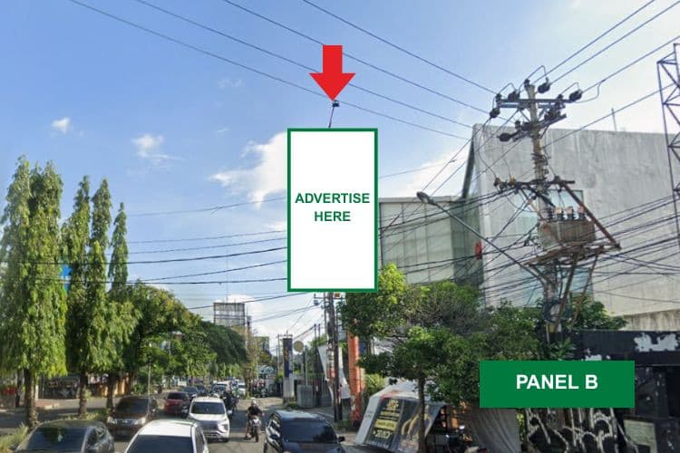 1 Panel Vertical Static Billboard at Jl. Padjajaran, Yogyakarta, Daerah Istimewa Yogyakarta (Opposite Grand Sarila Hotel B)
