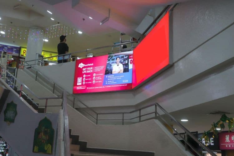 1 Panel Vertical Indoor Backlit Billboard at Queensway Shopping Centre, Queenstown, Central Region
